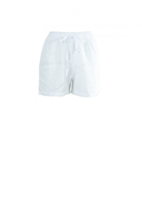 Crossley leinenshorts weiß