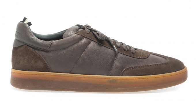 Officine Creative Herren Sneaker Rekombined Low 002 Braun